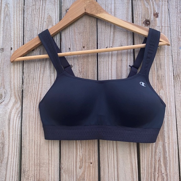 EUC Champion Black Sports-bra - Picture 1 of 12